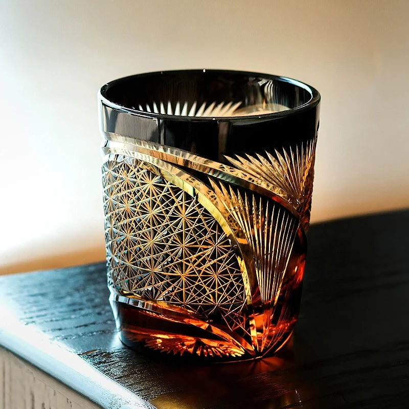 Shinra – Japanese Whiskey Glass, Hand-Cut Edo Kiriko Crystal