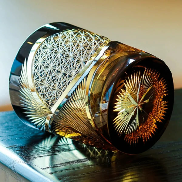 Shinra – Japanese Whiskey Glass, Hand-Cut Edo Kiriko Crystal