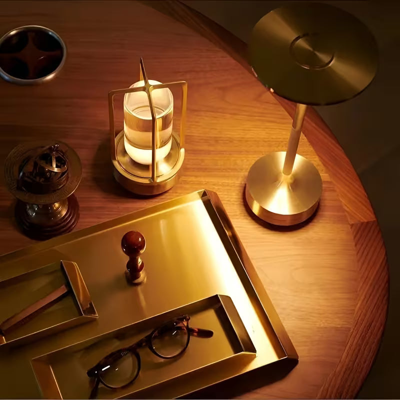 Hotaru – Japanese Table Lamp, Japandi Style Cordless LED Lantern Design