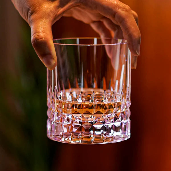 Komugi – Traditional Japanese Edo Kiriko Whiskey Glass, K9 Hand-Cut Crystal