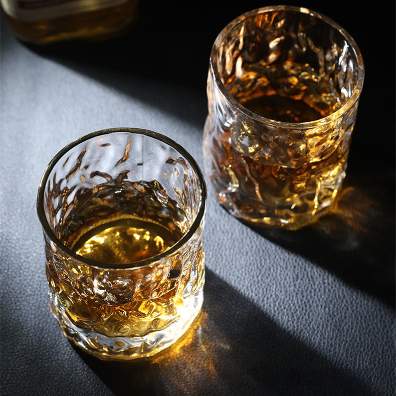 Fubuki – Traditional Japanese Style Edo Kiriko, Glacier Cut Crystal Whiskey Glass