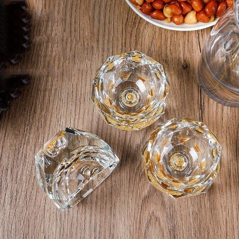 Hoseki – Diamond Cut Shot Glass, Japanese Style Sake Soju Cup