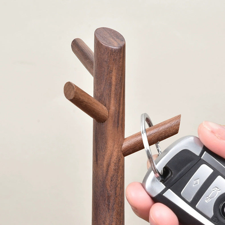 Koeda – Japandi Wooden Key Tray, Tree Branch Jewelry Holder