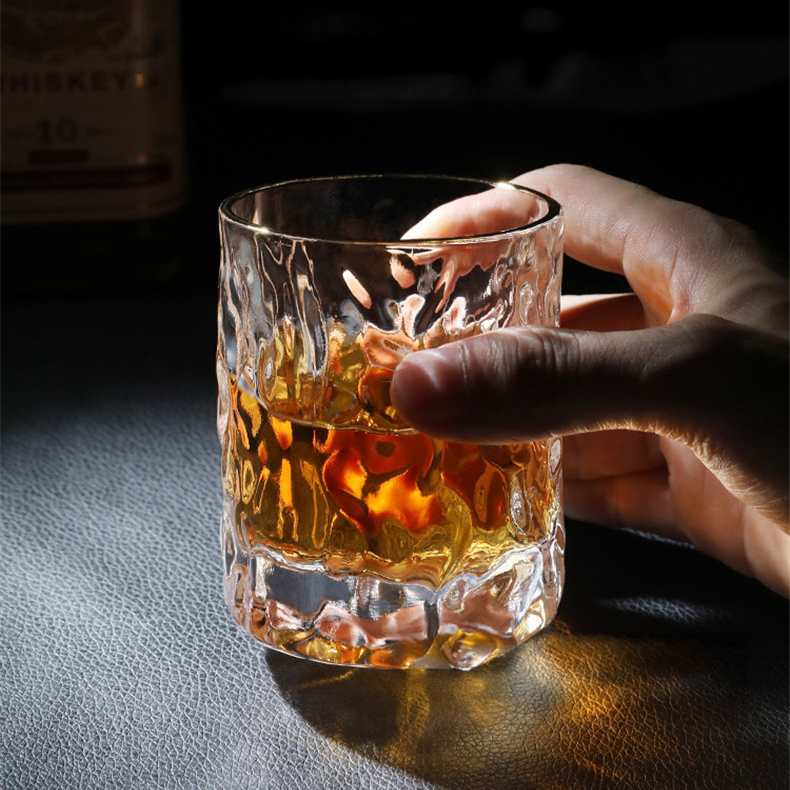 Fubuki – Traditional Japanese Style Edo Kiriko, Glacier Cut Crystal Whiskey Glass