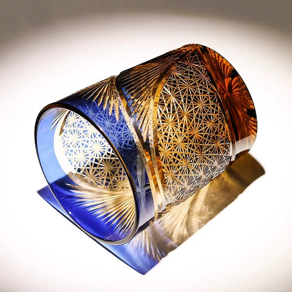 Shinra – Japanese Whiskey Glass, Hand-Cut Edo Kiriko Crystal