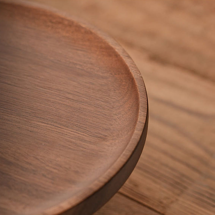 Komori – Japanese Acacia Wood Fruit Tray, Cake Stand with Serving Plate