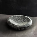 Tsuchi – Japanese Porcelain Dinner Plate, Modern Wabi-Sabi Design