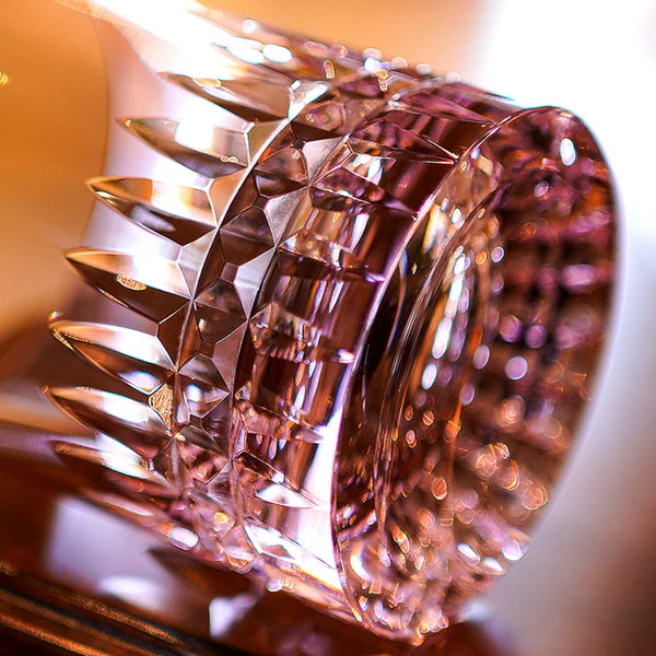 Komugi – Traditional Japanese Edo Kiriko Whiskey Glass, K9 Hand-Cut Crystal