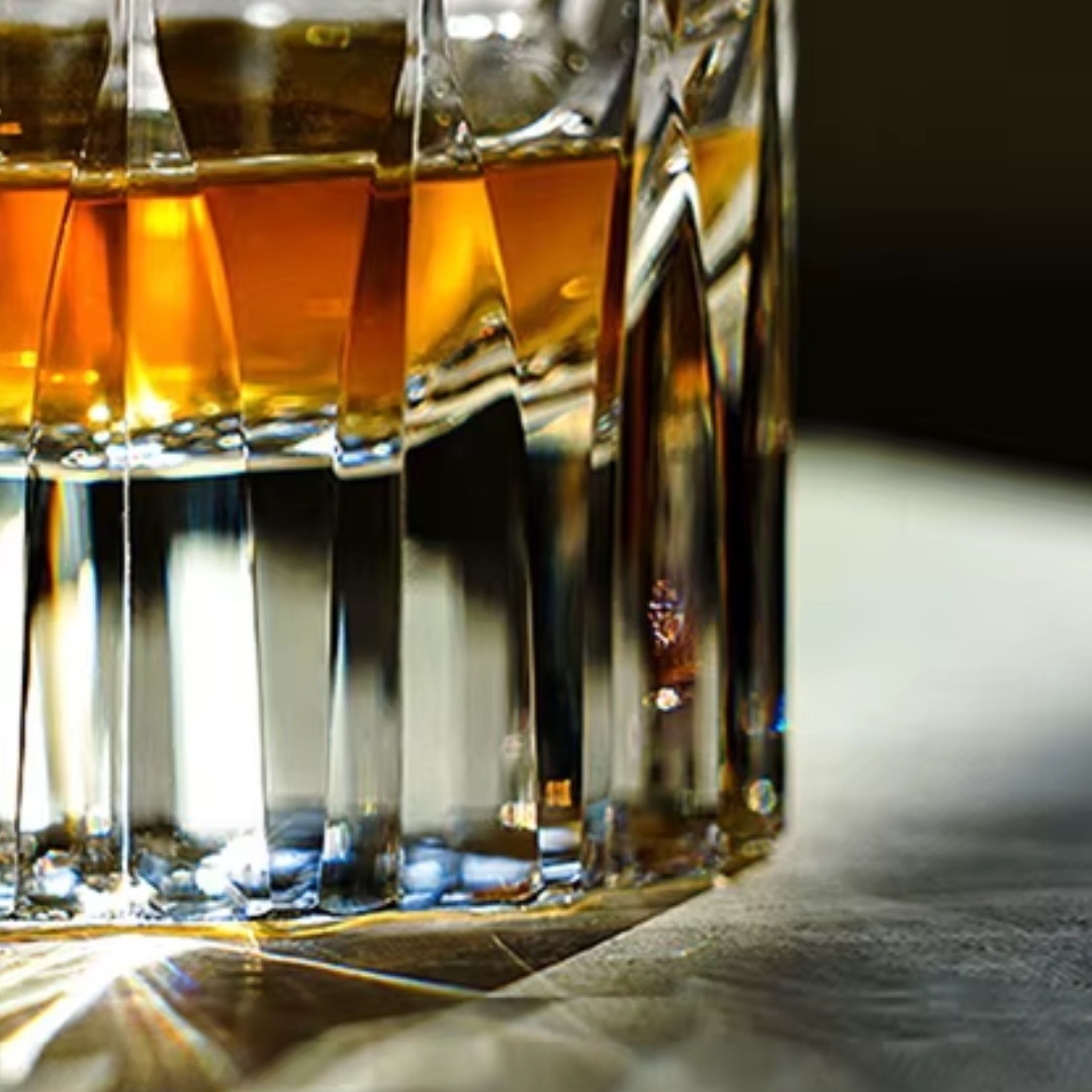 Hoshimaru – Japanese Edo Kiriko Whiskey Glass, Traditional Hand-Cut Starburst Crystal