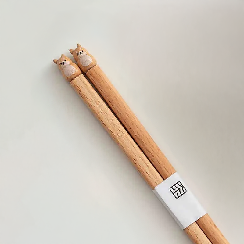 Momosuke – Japanese Wooden Chopsticks, Pet Sculpture Design