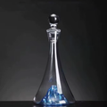 Aoki – Japanese Style Wine Decanter, Hand-Blown Blue Mountain Glass