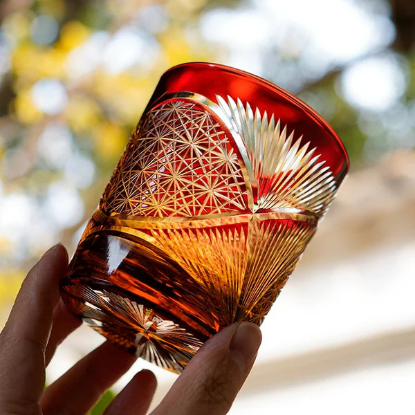 Shinra – Japanese Whiskey Glass, Hand-Cut Edo Kiriko Crystal