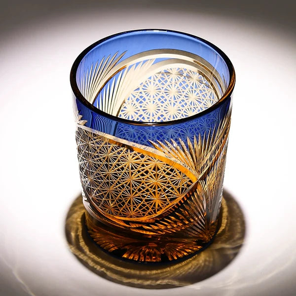 Shinra – Japanese Whiskey Glass, Hand-Cut Edo Kiriko Crystal