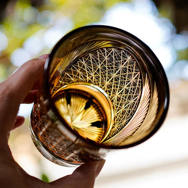 Shinra – Japanese Whiskey Glass, Hand-Cut Edo Kiriko Crystal