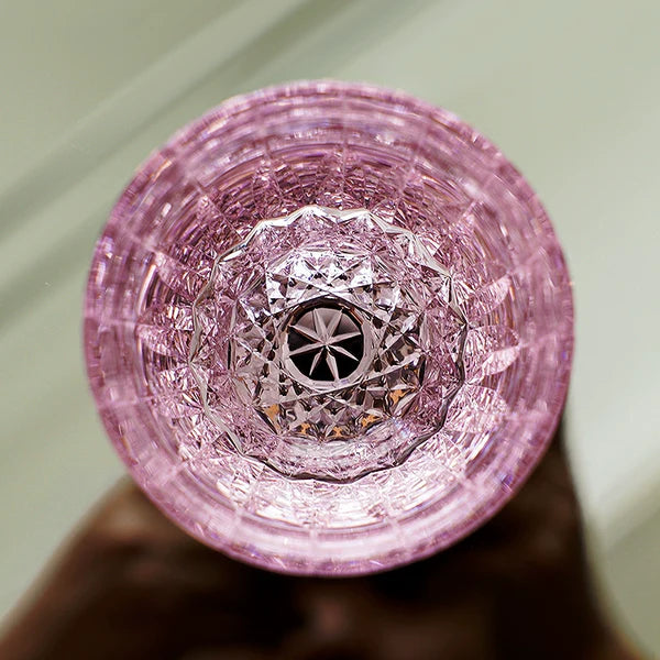 Hoshimaru – Japanese Edo Kiriko Whiskey Glass, Traditional Hand-Cut Starburst Crystal
