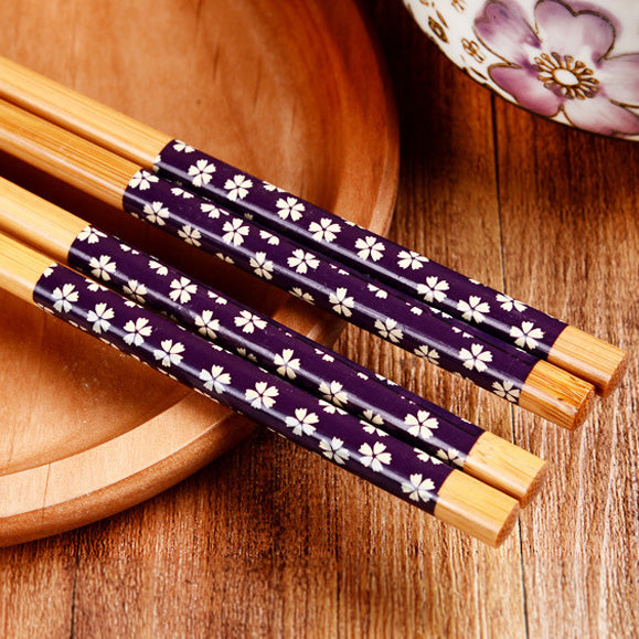 Haruka – Japanese Cherry Blossom Sushi Set, 12-Piece Hand-Painted Ceramic