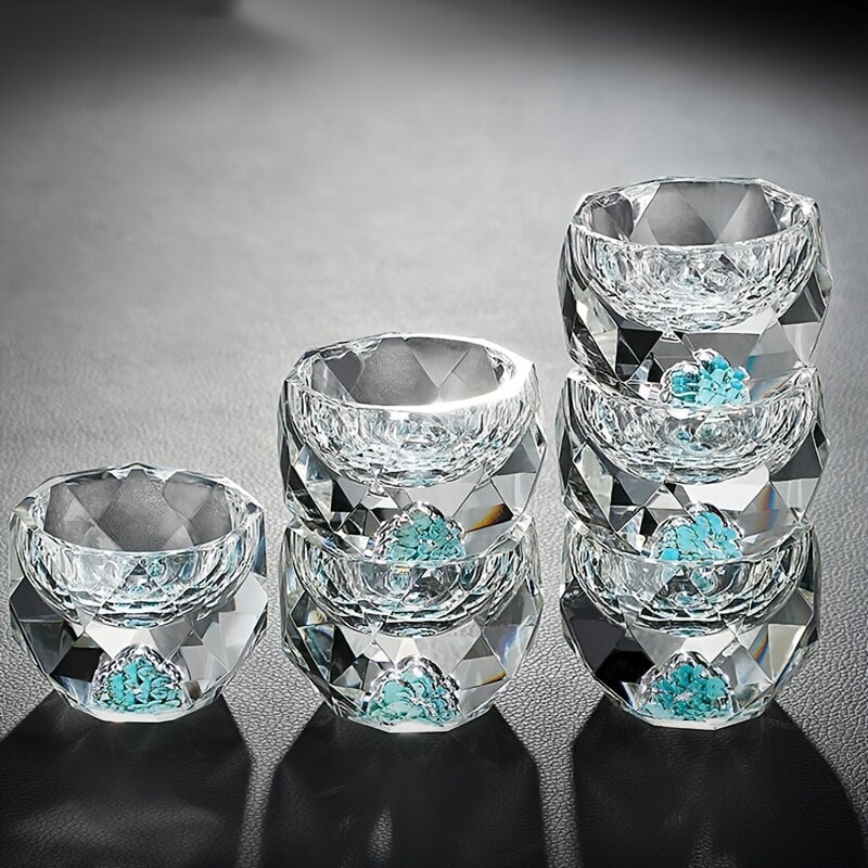 Hoseki – Diamond Cut Shot Glass, Japanese Style Sake Soju Cup