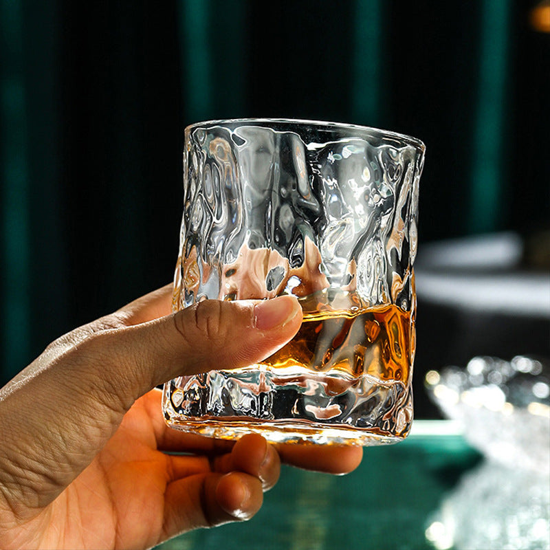 Fubuki – Traditional Japanese Style Edo Kiriko, Glacier Cut Crystal Whiskey Glass