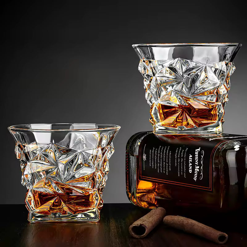 Kenzo – Authentic Japanese Whiskey Glass, Premium Grade Hand-Cut Crystal