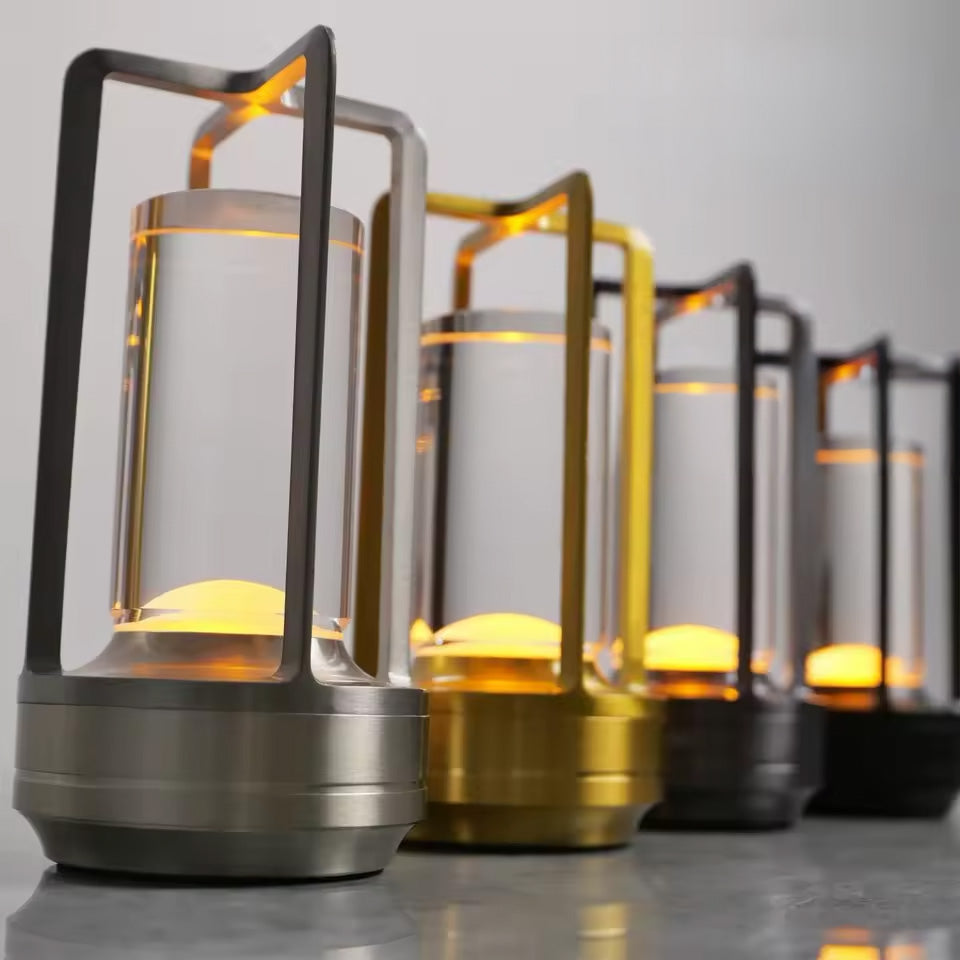 Hotaru – Japanese Table Lamp, Japandi Style Cordless LED Lantern Design