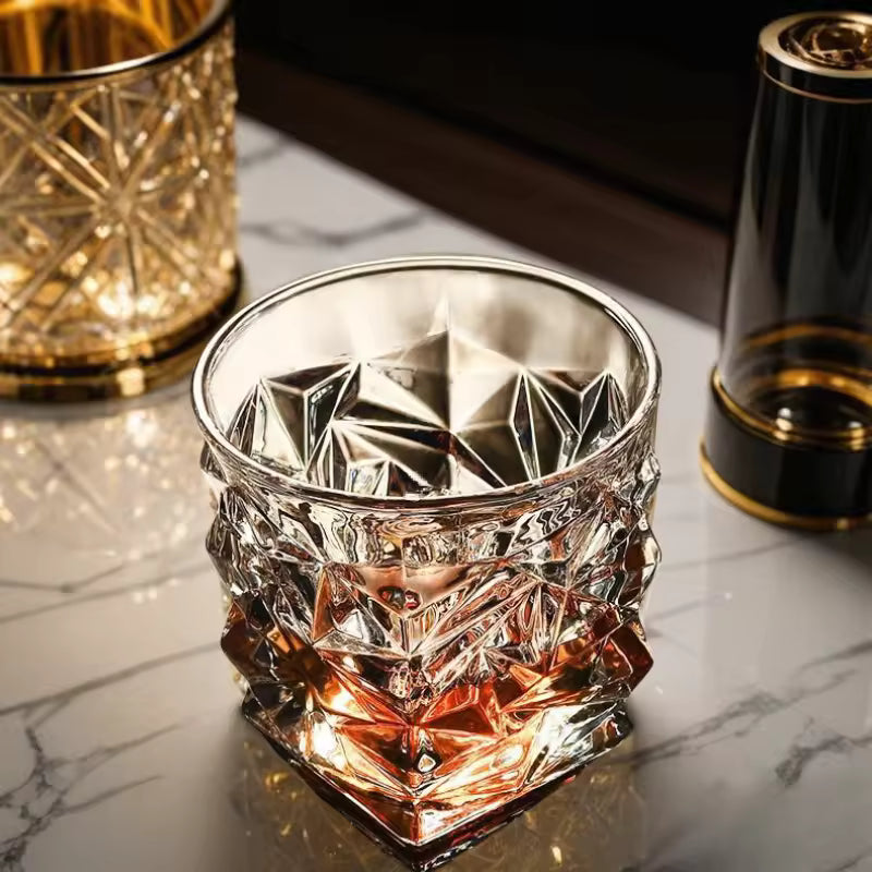 Kenzo – Authentic Japanese Whiskey Glass, Premium Grade Hand-Cut Crystal