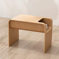 Ame – Japanese Wooden Side Table, Japandi Style Curved Design
