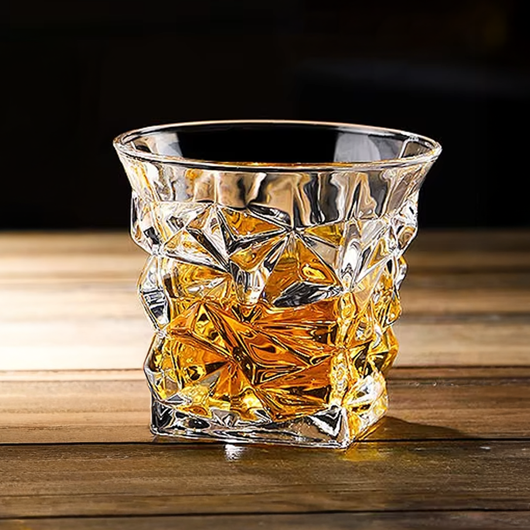 Kenzo – Authentic Japanese Whiskey Glass, Premium Grade Hand-Cut Crystal