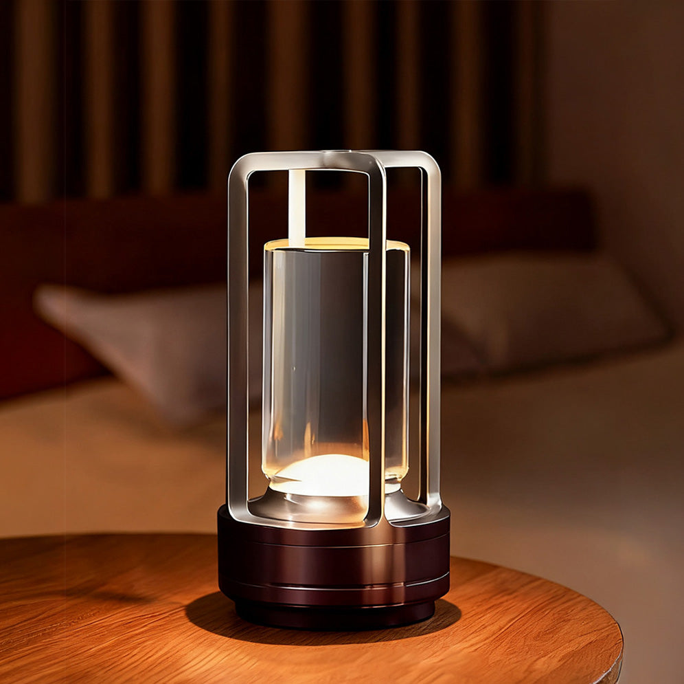 Hotaru – Japanese Table Lamp, Japandi Style Cordless LED Lantern Design