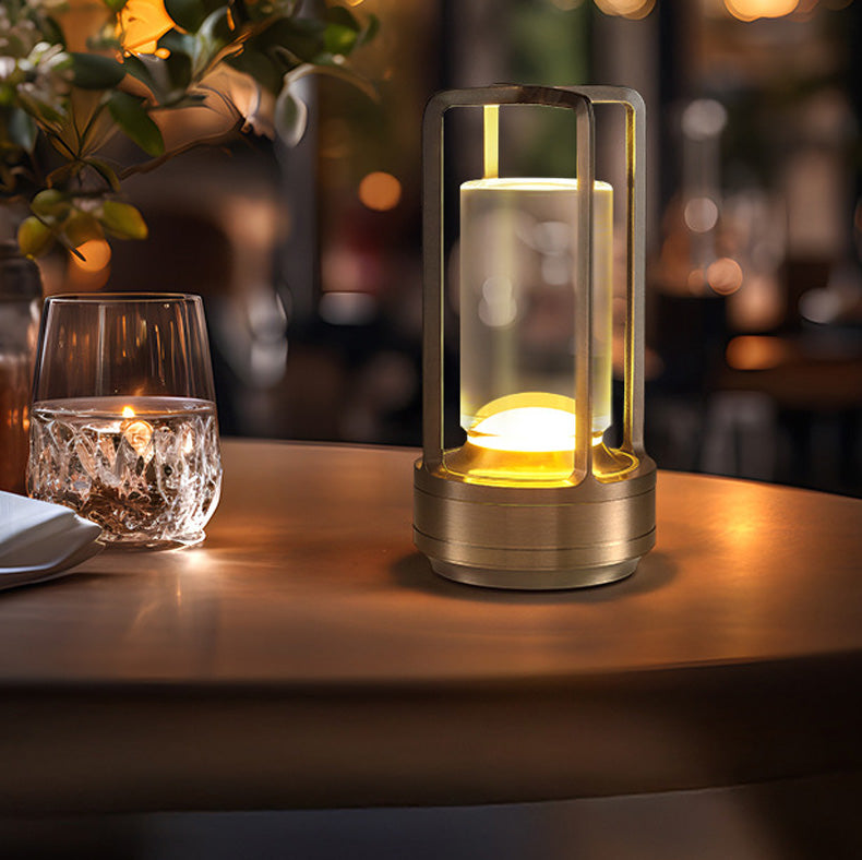 Hotaru – Japanese Table Lamp, Japandi Style Cordless LED Lantern Design