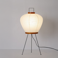 Tomoe – Japandi Style Floor Lamp, Wabi-Sabi Paper Lamp