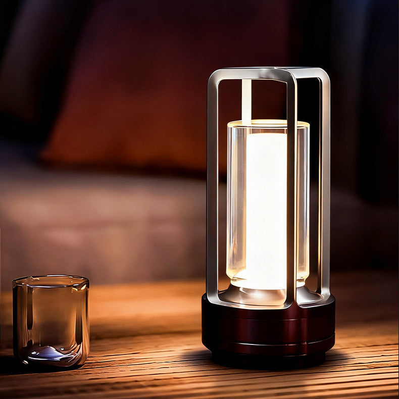Hotaru – Japanese Table Lamp, Japandi Style Cordless LED Lantern Design
