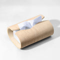 Suna – Japandi Tissue Holder, Handcrafted Natural Sandstone Accent