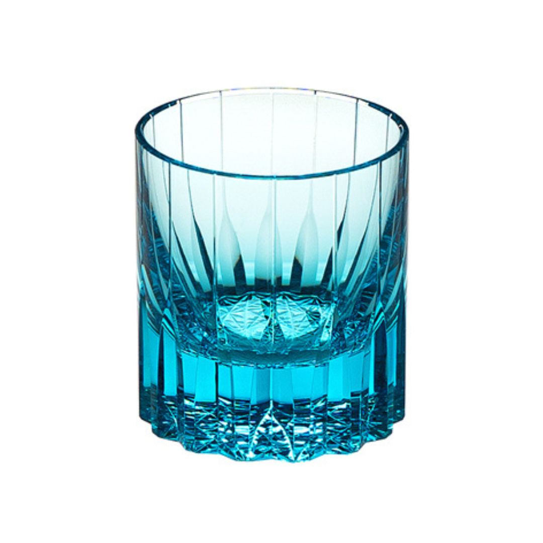 Hoshimaru – Japanese Edo Kiriko Whiskey Glass, Traditional Hand-Cut Starburst Crystal