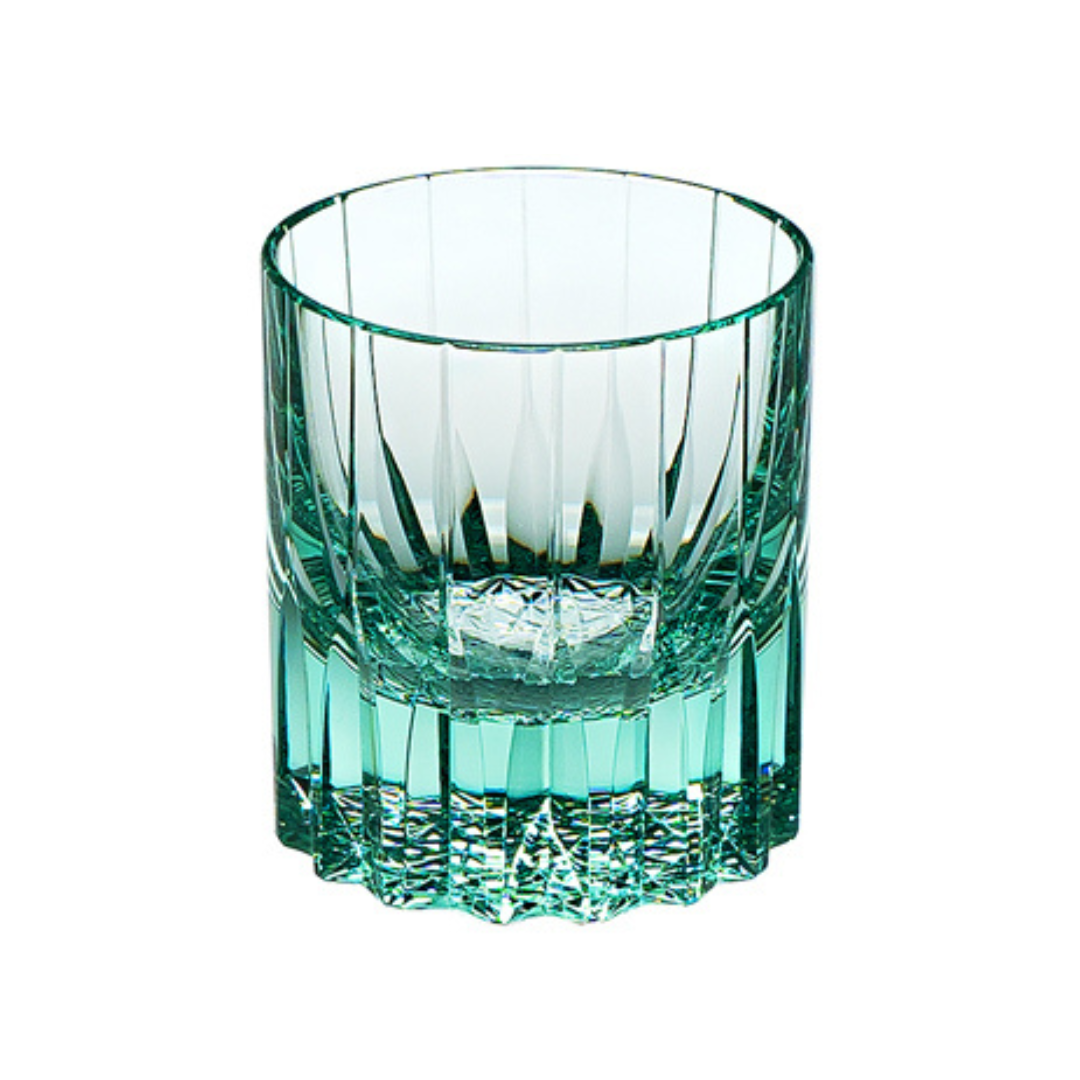 Hoshimaru – Japanese Edo Kiriko Whiskey Glass, Traditional Hand-Cut Starburst Crystal